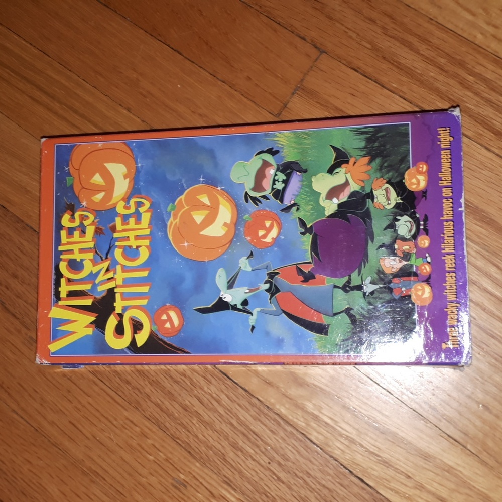 Witches In Stitches on VHS